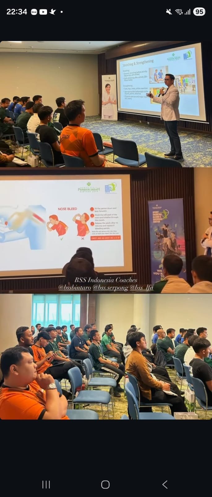 First Aid for Sports Injuries Training and Seminar